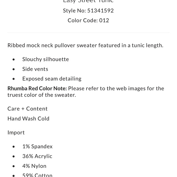 NWT Free Peoples Easy Street Tunic Small Cream - Picture 4 of 5